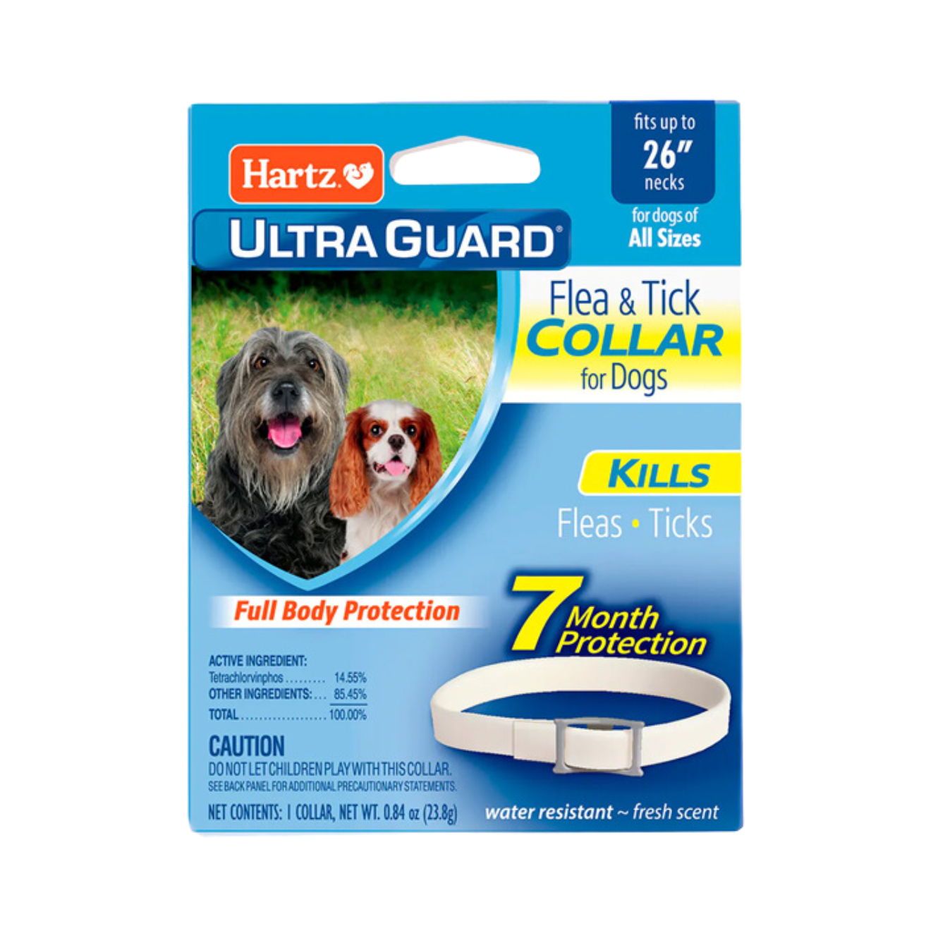 Hartz Ultraguard 外出用防蚤防蜱頸圈 (中型犬適用)(平行進口)