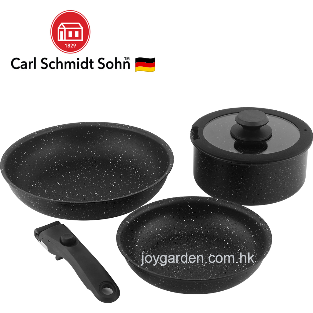 德國卡爾牌可拆手柄套裝系列(黑色)