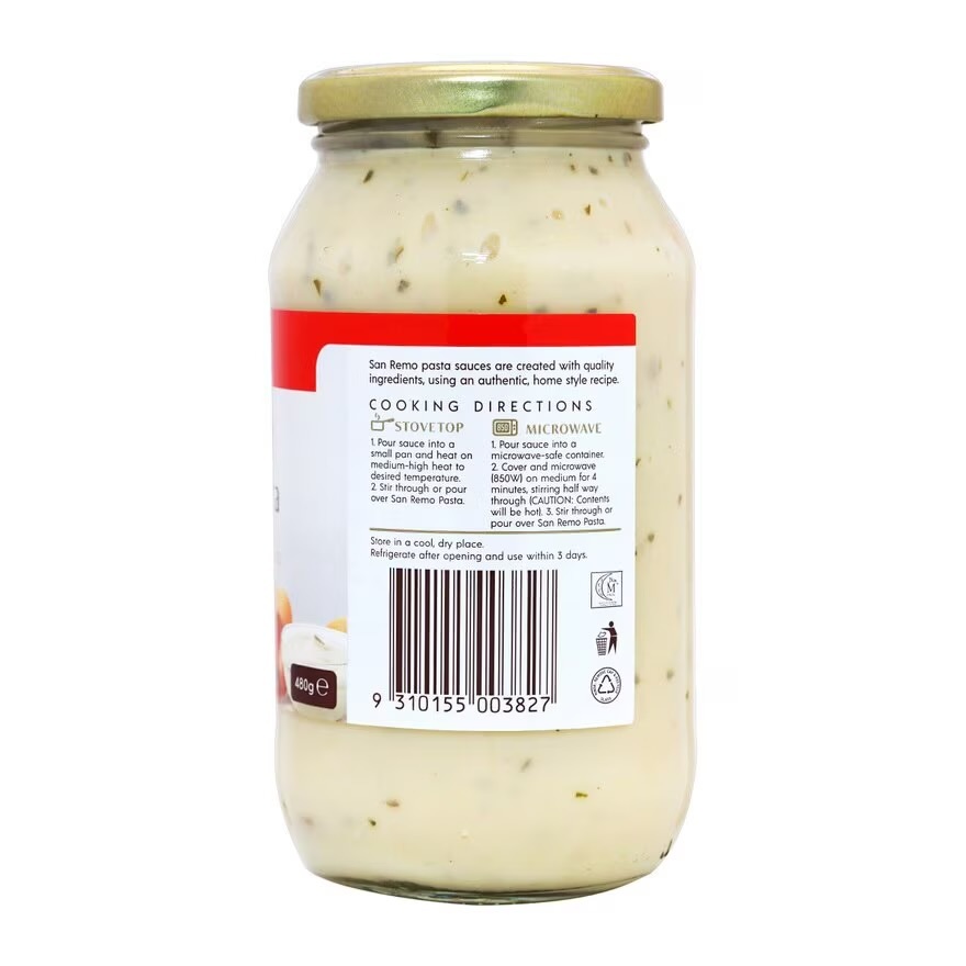 聖賢母 卡邦尼意粉醬 480g