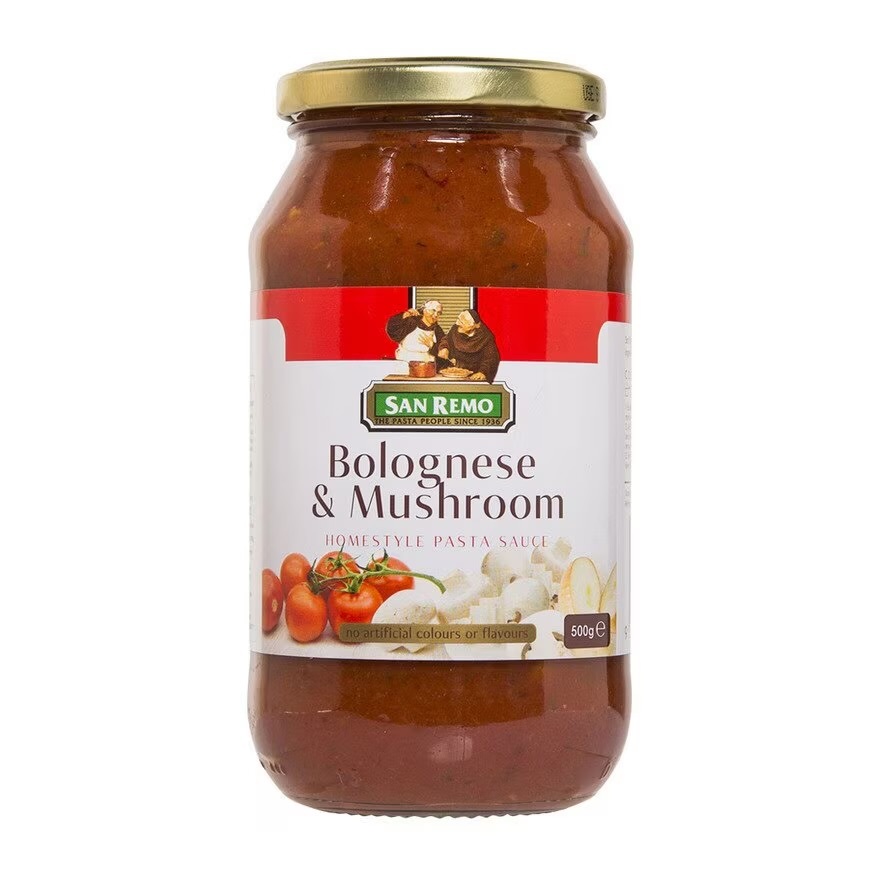 聖賢母 番茄蘑菇意粉醬 500g
