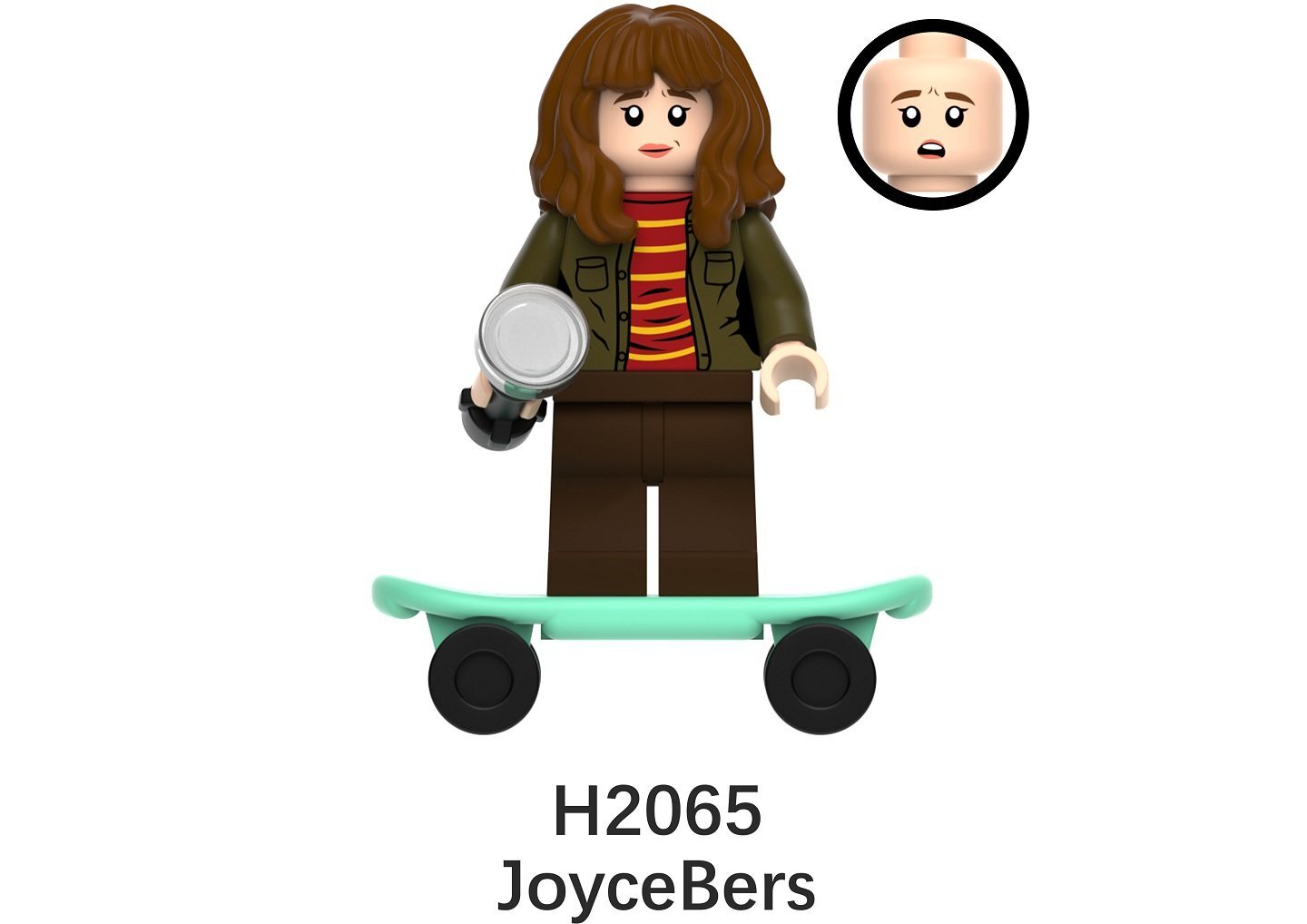 Stranger Things Joycebers Custom Minifigures fit Lego HZ6010 H2065