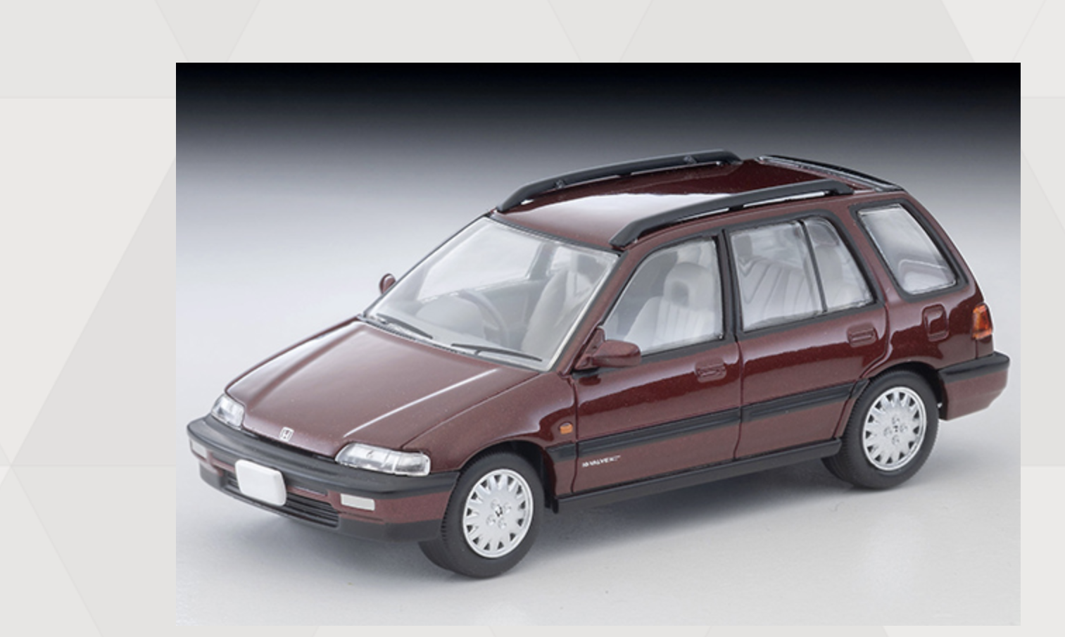 預訂 Pre Order - Tomytec LV-N297b 1990 Honda Civic Shuttle 56i (Red)