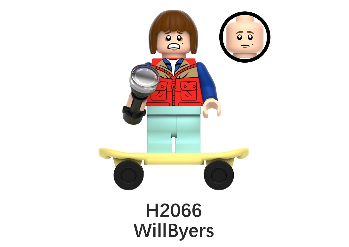 Stranger Things WillByers Custom Minifigures fit Lego HZ6010 H2066