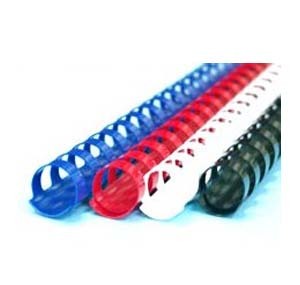6mm 釘裝膠圈 A4 - 黑色 (50條裝) 500406150
