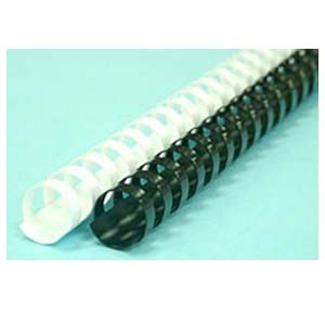 28mm 釘裝膠圈 A4 - 黑色 (50條裝) 500428150