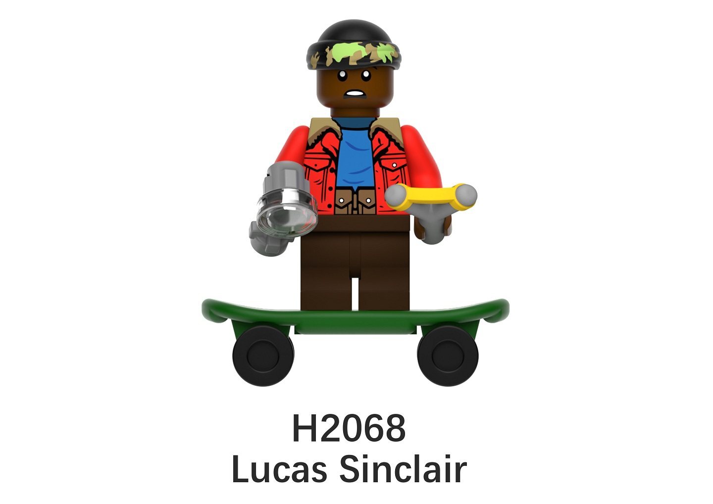 Stranger Things Lucas Sinclair Custom Minifigures fit Lego HZ6010 H2068