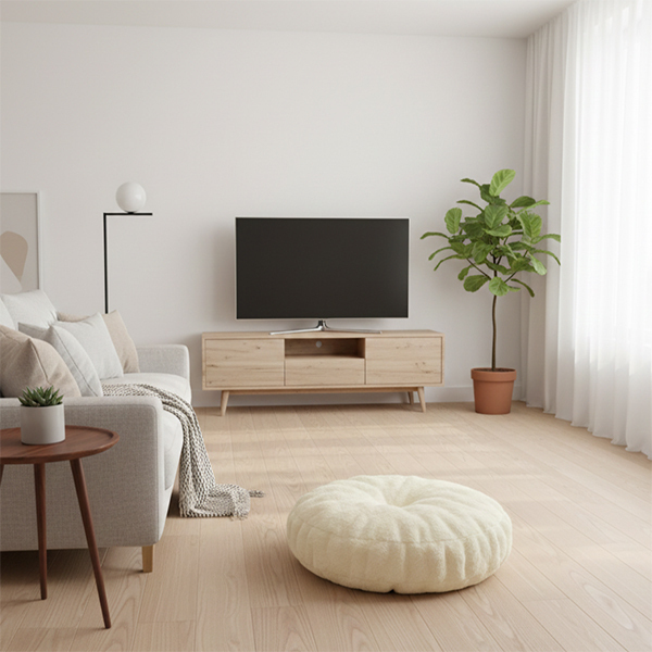 奶霜感柔軟蒲團坐墊