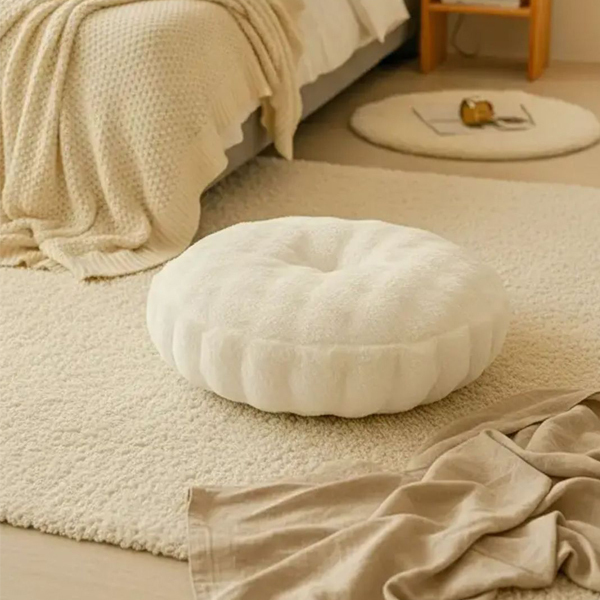 奶霜感柔軟蒲團坐墊