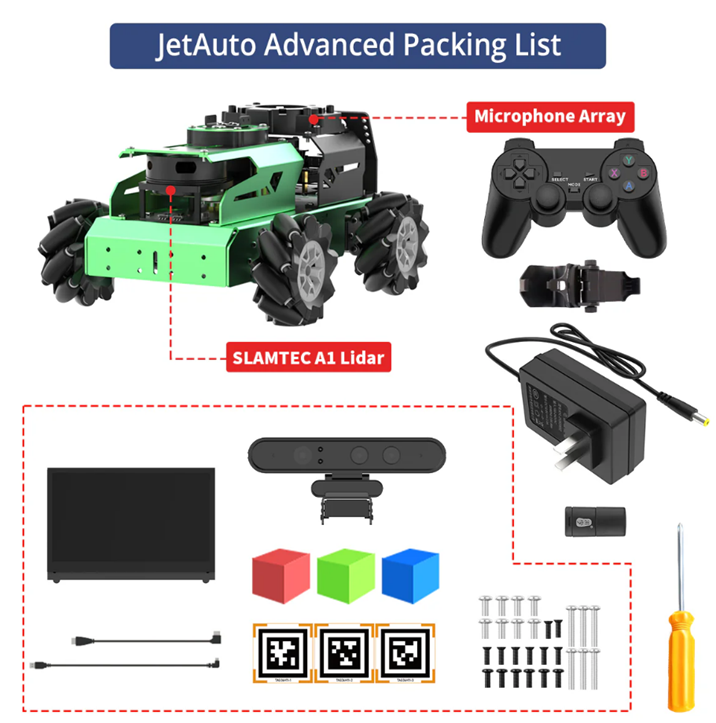 JetAuto ROS2導航小車_含Jetson orin nano 8GB(進階國際版)