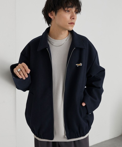 <百元價！> 日本 PENNEYS 別注 刺繡 毛呢 壓釦 拉鍊 夾克 四色