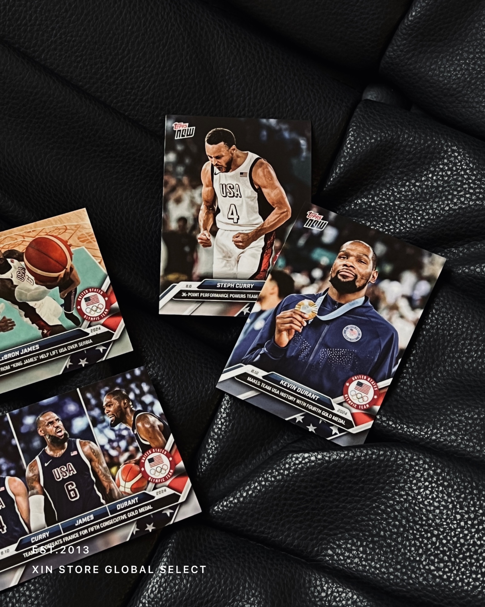 【現貨】TOPPS NOW x 2024 Olympic Steph Curry 史蒂芬 柯瑞 奧運限定 紀念卡 限量卡
