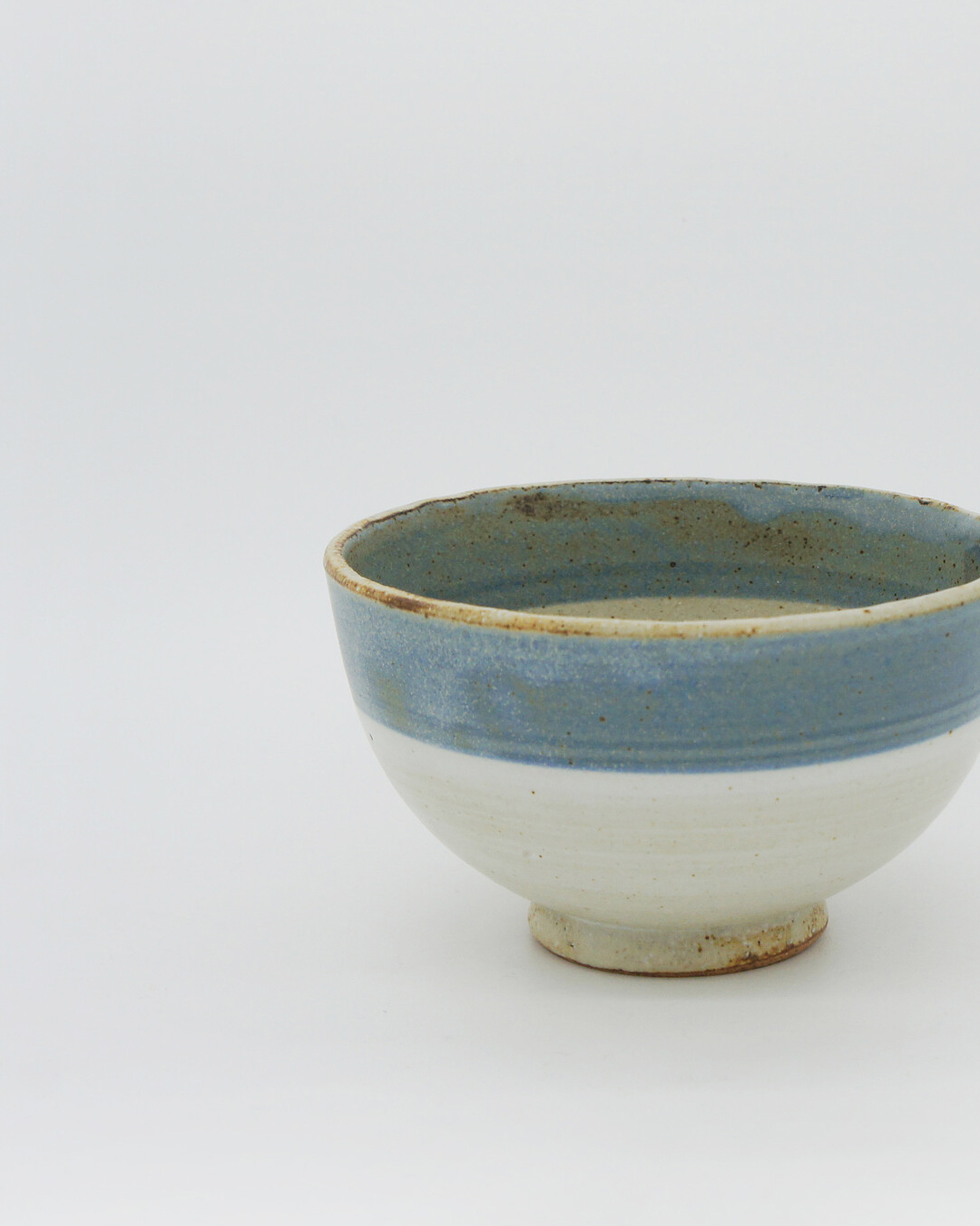 美濃燒 飯碗 藍色｜CHIPS