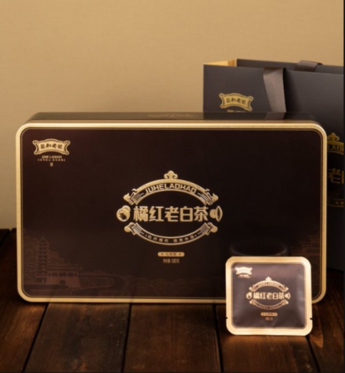 0112XH36-新會NH- 橘红老白茶·七年陈180克/盒12盒/件（A36）