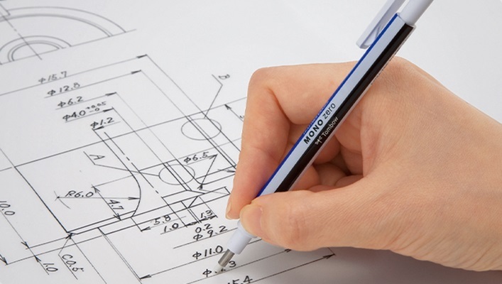 蜻蜓 TOMBOW｜Mono zero 細字橡皮擦 六款