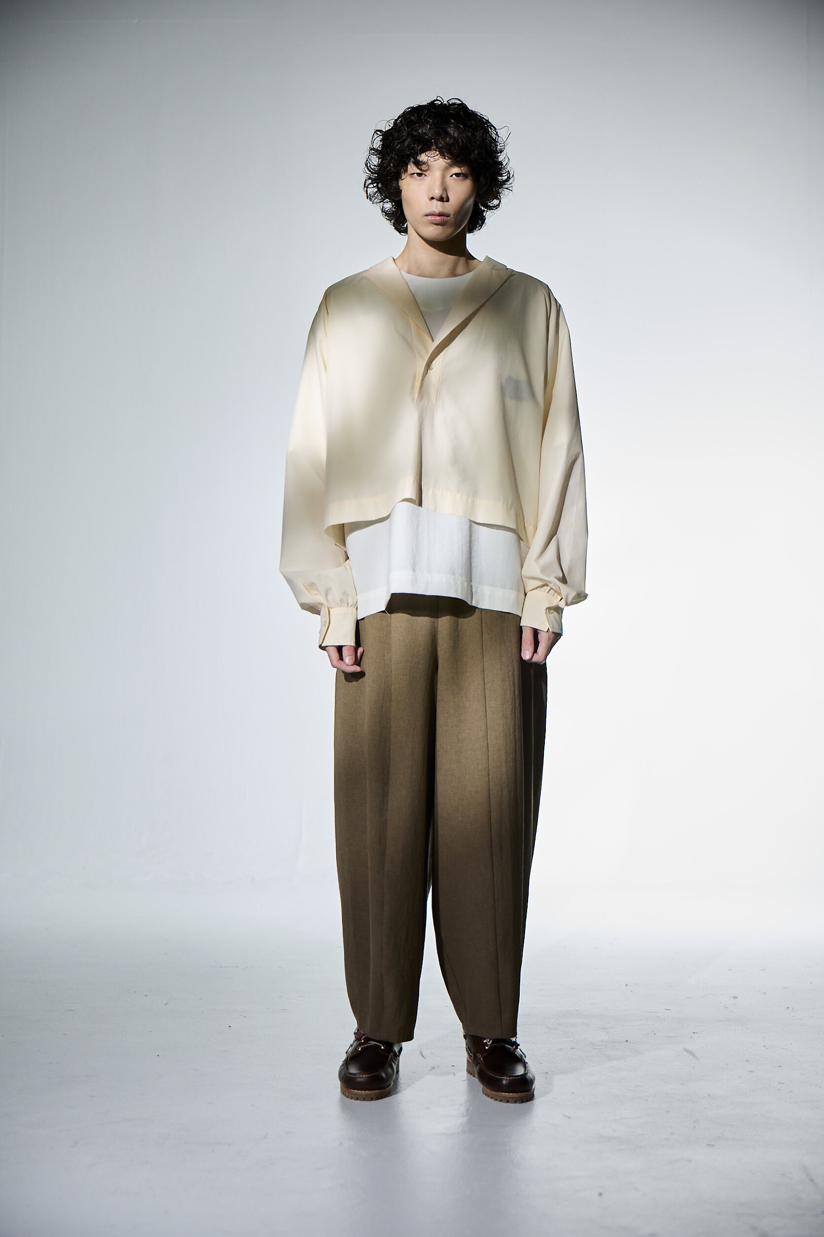 正反兩穿口袋上衣