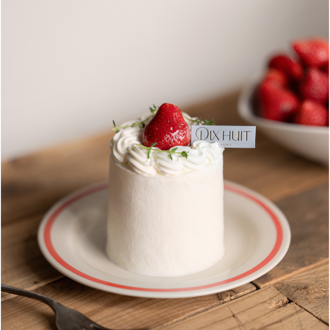 香緹草莓蛋糕 3吋