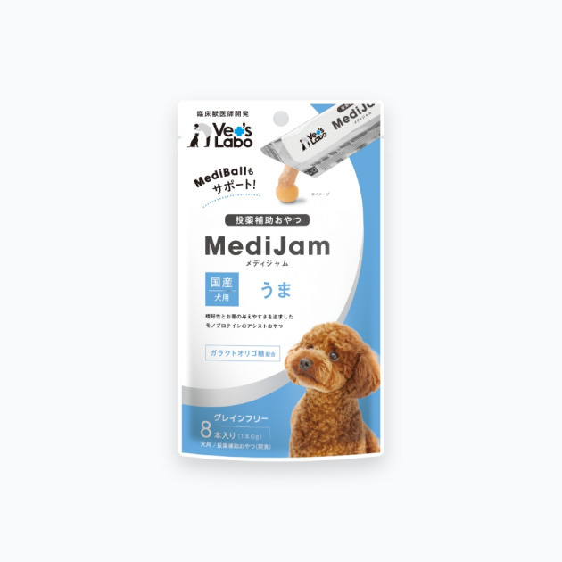 MediJam-低敏犬用餵藥肉泥8入(馬肉)