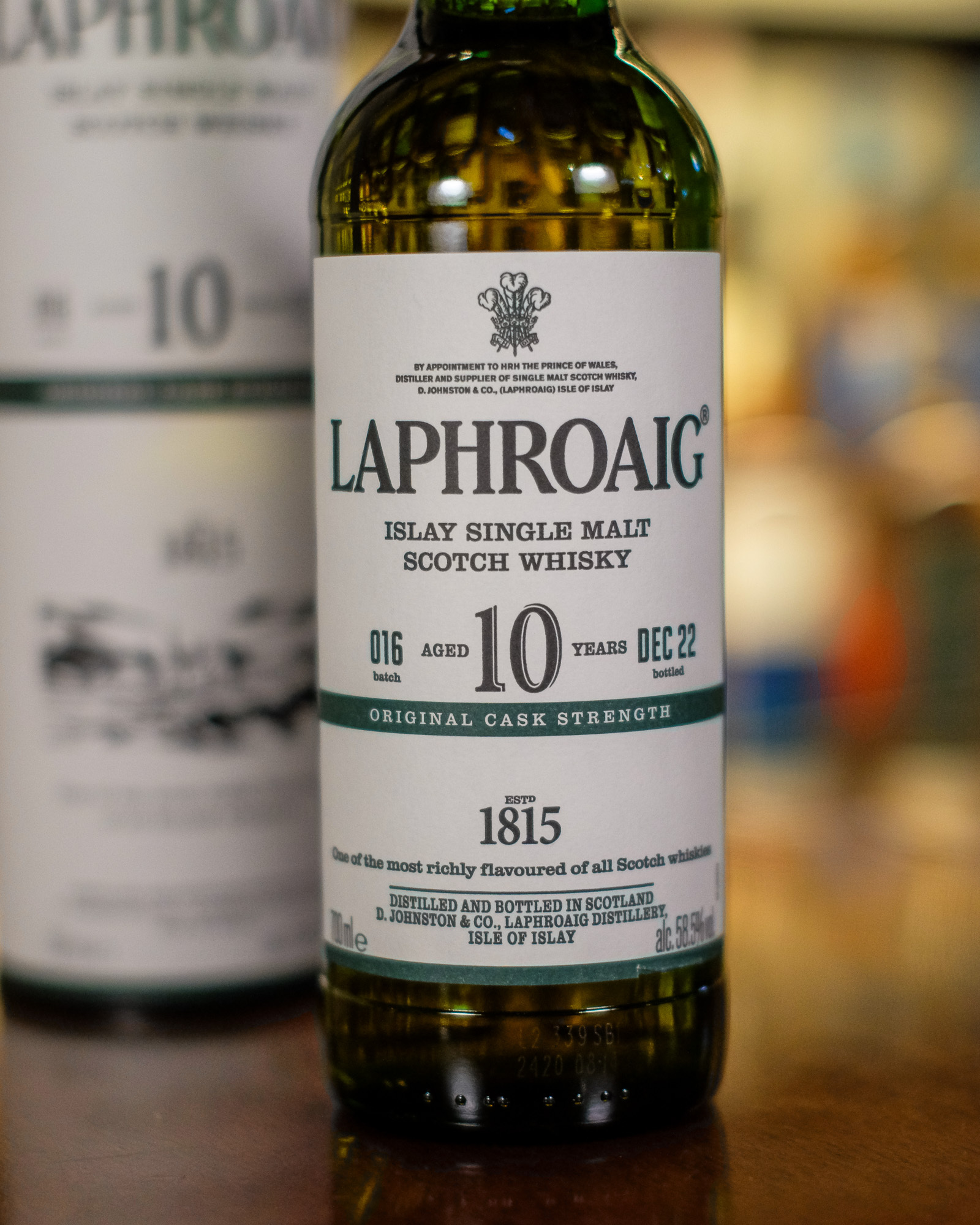 Laphroaig 10YO Cask Strength Batch 016 58.5%