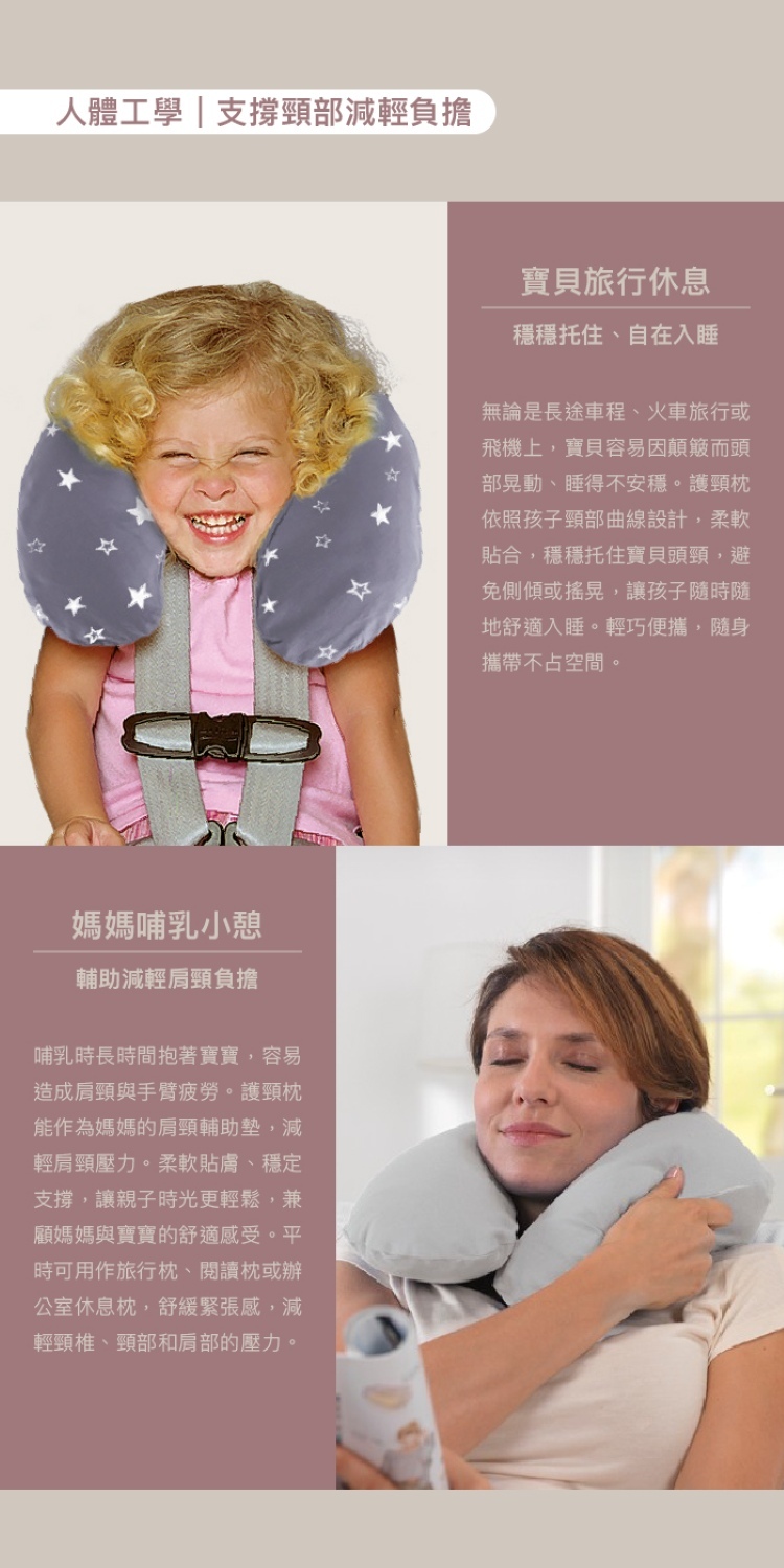 Theraline 多功能竹纖維護頸枕