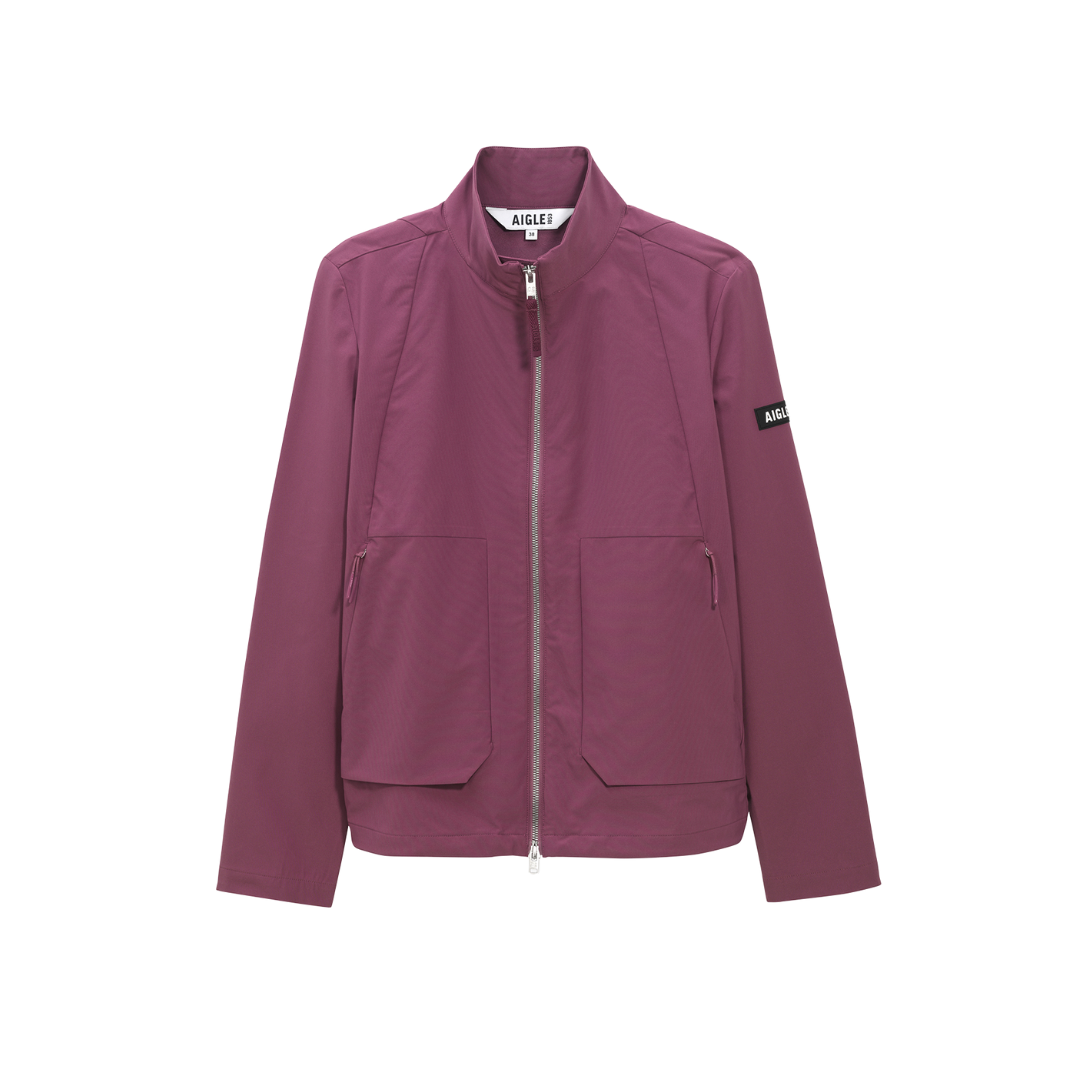 1GA0111-012 [AIGLE] Women Water-Repellent Softshell Jacket Parme #AIS25WOUT019 (C-EU-E)