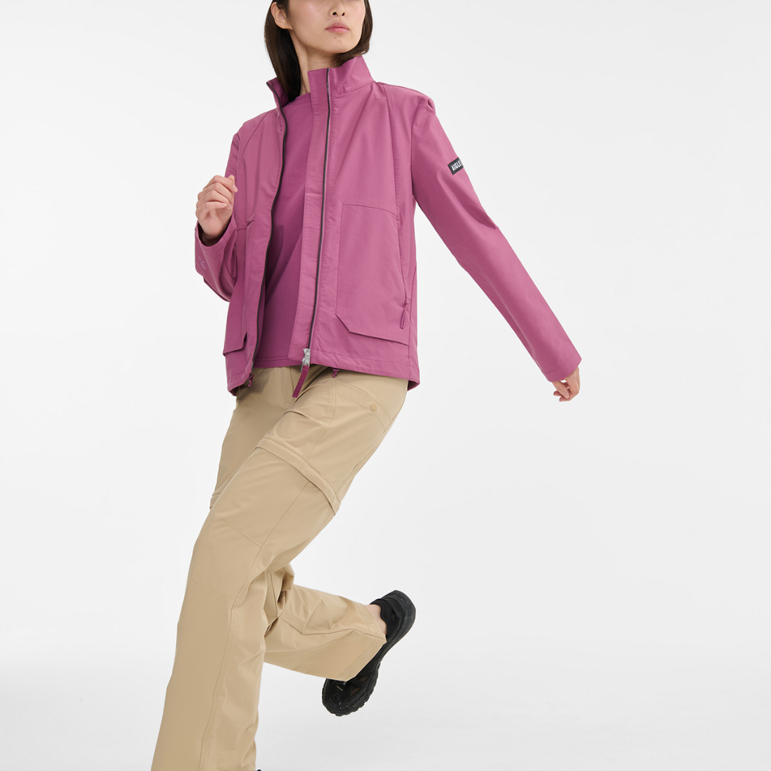1GA0111-012 [AIGLE] Women Water-Repellent Softshell Jacket Parme #AIS25WOUT019 (C-EU-E)