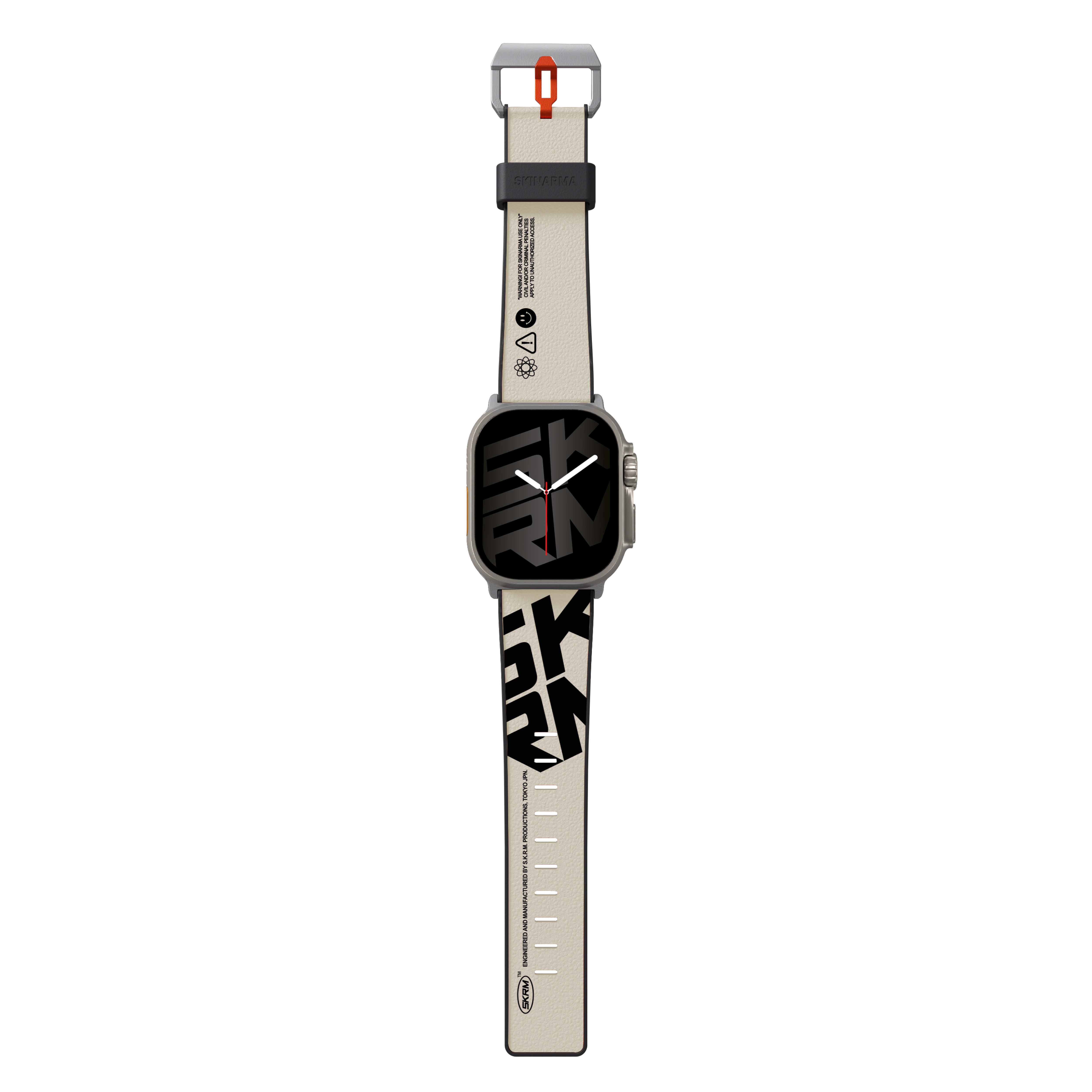Skinarma Apple Watch 44/45/46/49mm SPUNK 皮革防水錶帶