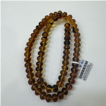 TN008 C298-65 撫順一級藥珀媽媽鏈9mm (送證書)