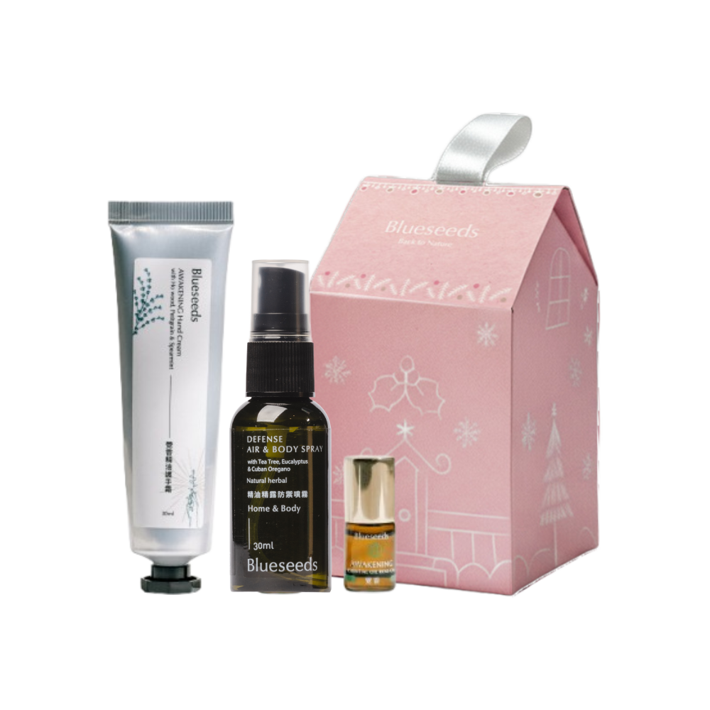 【禮物季699】覺香精油護手霜30ml+覺香滾珠精油2ml+精油精露防禦噴霧30ml