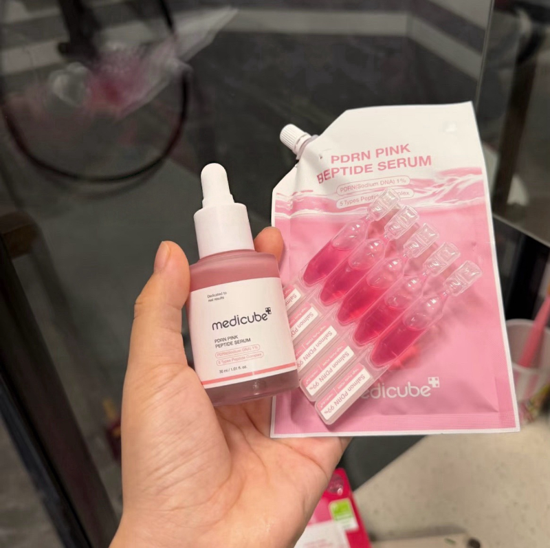 韓國 Medicube PDRN 粉紅胜肽膠原蛋白精華安瓶 30ml 1+2套組