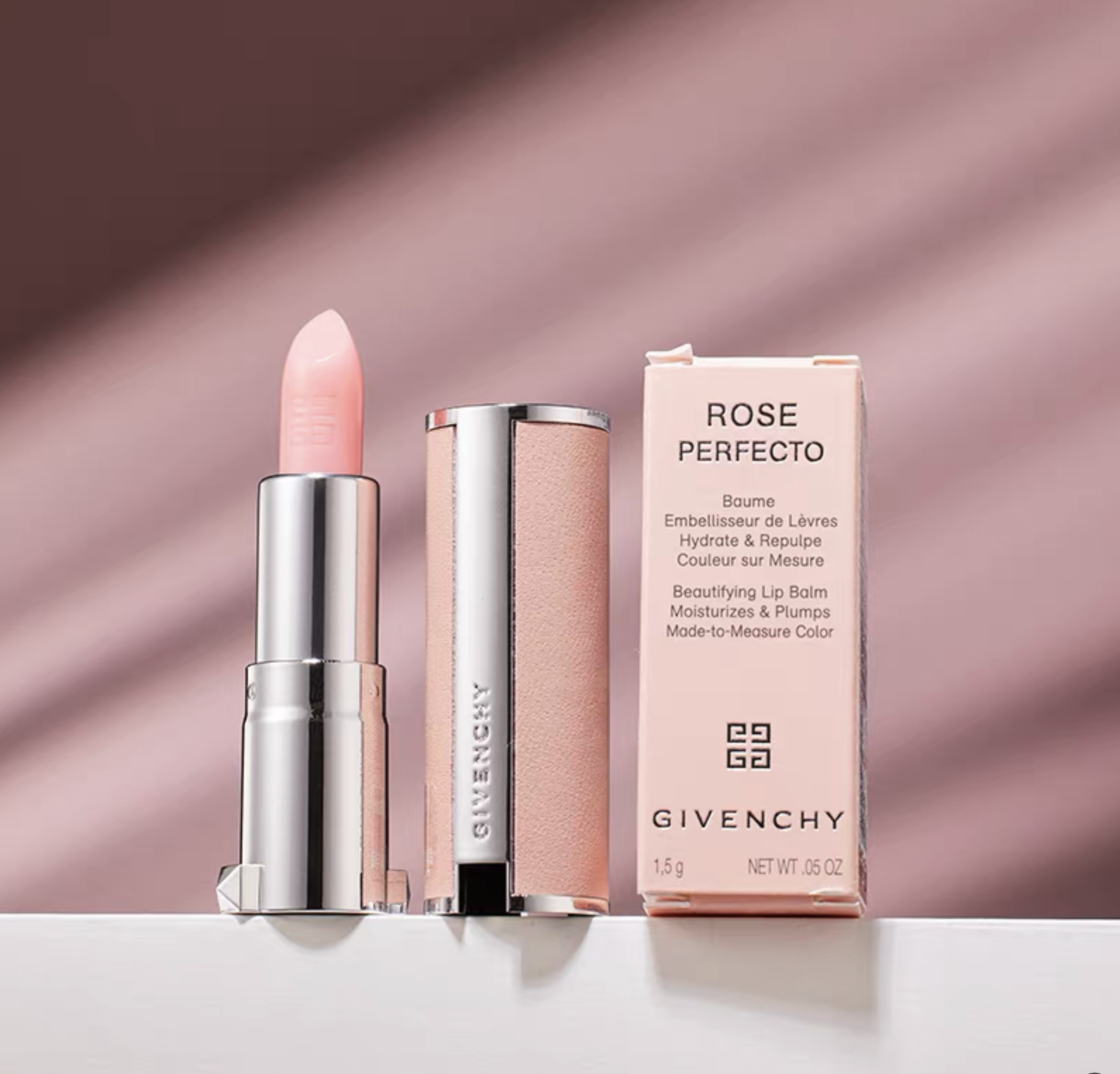 現 貨丨Givenchy 修護唇膏 001 Rose Perfecto 1.5g