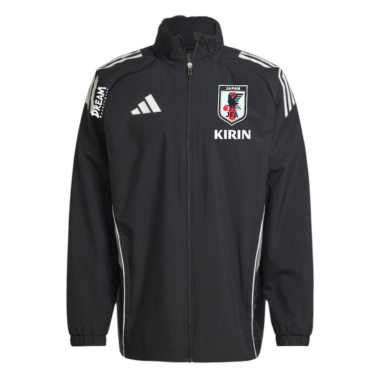 2025 Japan TIRO25 Presenation Coach Track Jacket (Black DIY Version)