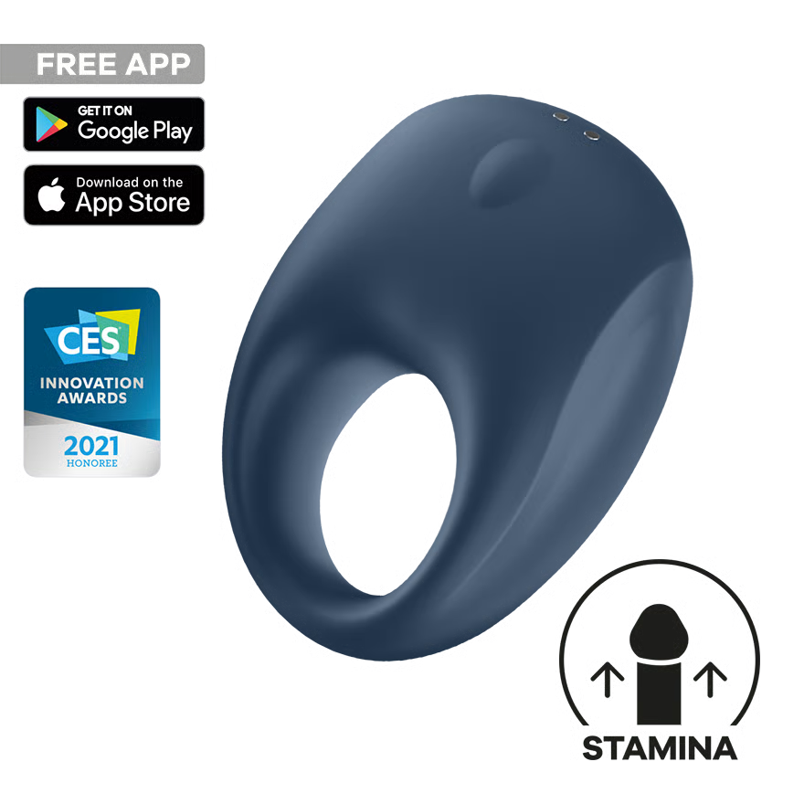 Satisfyer Strong One 智能遙控持久震動陰莖環