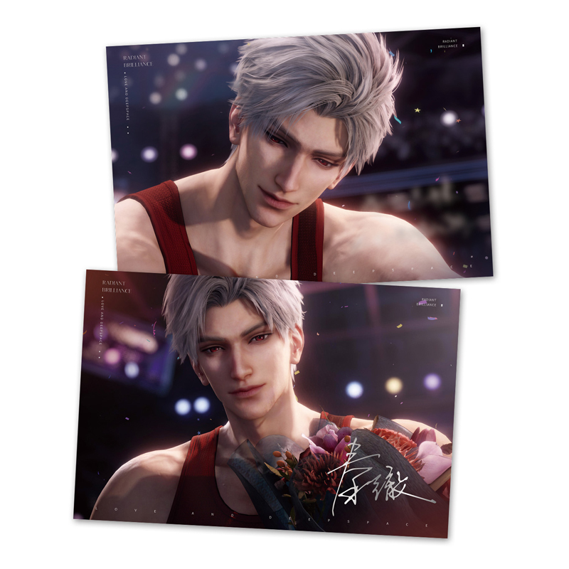 【三創309】GA-9881《戀與深空》心途拾光系列明信片套組-秦徹款