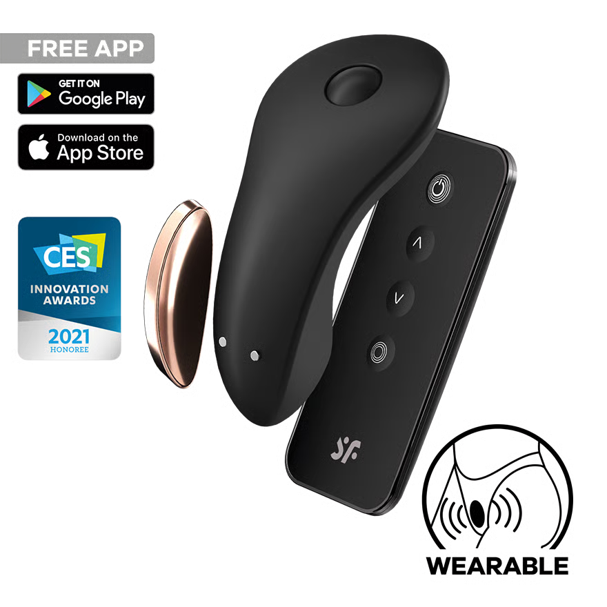 Satisfyer Little Secret App+遙控 穿戴式內褲震動器