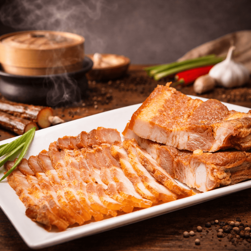 【逢甲燒烤】煙燻紅甘蔗肉條260g/包