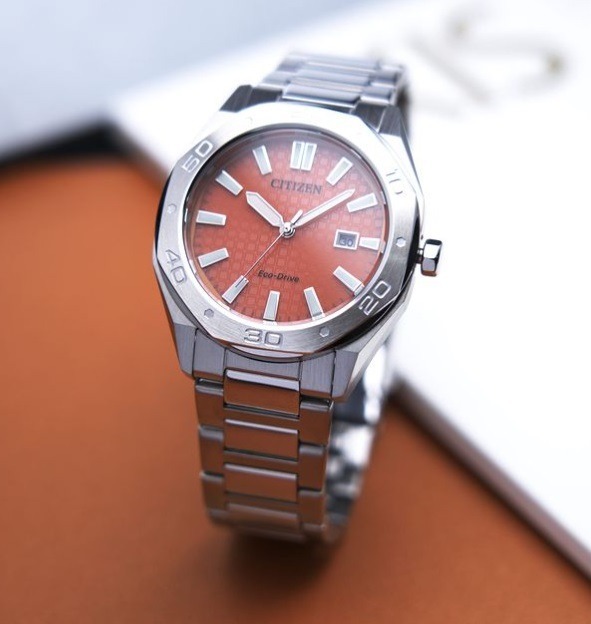 【Citizen 星辰】 BM7630-80Z 光動能 八角形 日期 夜光 日本機芯 男士運動 不鏽鋼腕錶 手錶