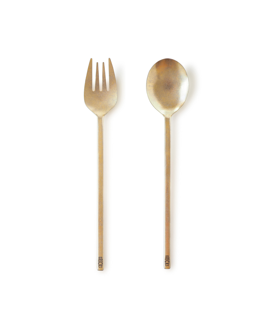燕三条 BRICKS 復古鍍金餐具｜CHIPS