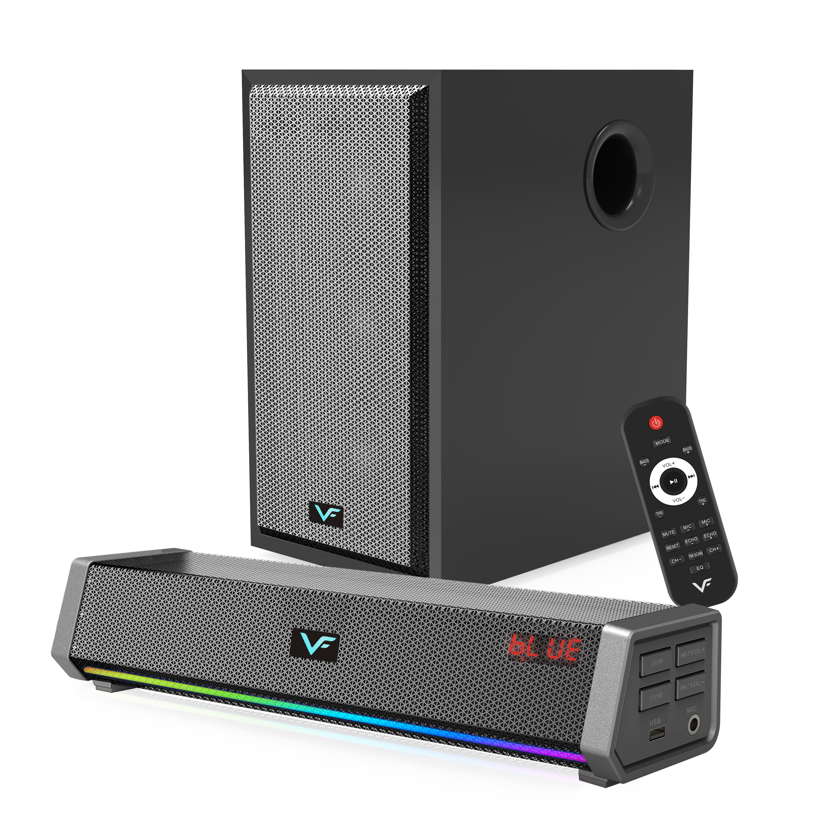 Vinnfier - HYPERBAR1100 120W超勁 SOUNDBAR +SUBWOOFER 卡拉OK功能套裝