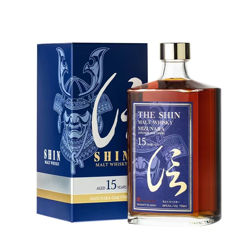 The Shin Pure Malt Whisky 15 Years Old Mizunara Oak Finish 信純麥威士忌15年 水楢桶熟成（附禮盒）
