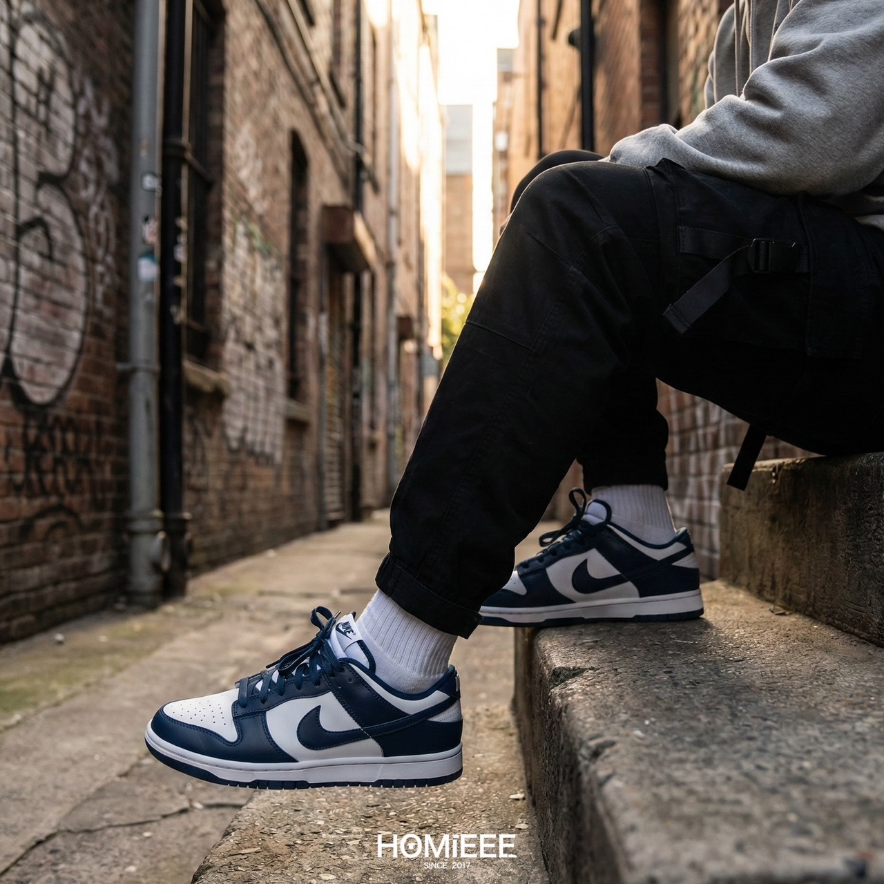 Nike Dunk Low Midnight Navy 休閒鞋 午夜藍 男鞋 [HF5441-107]