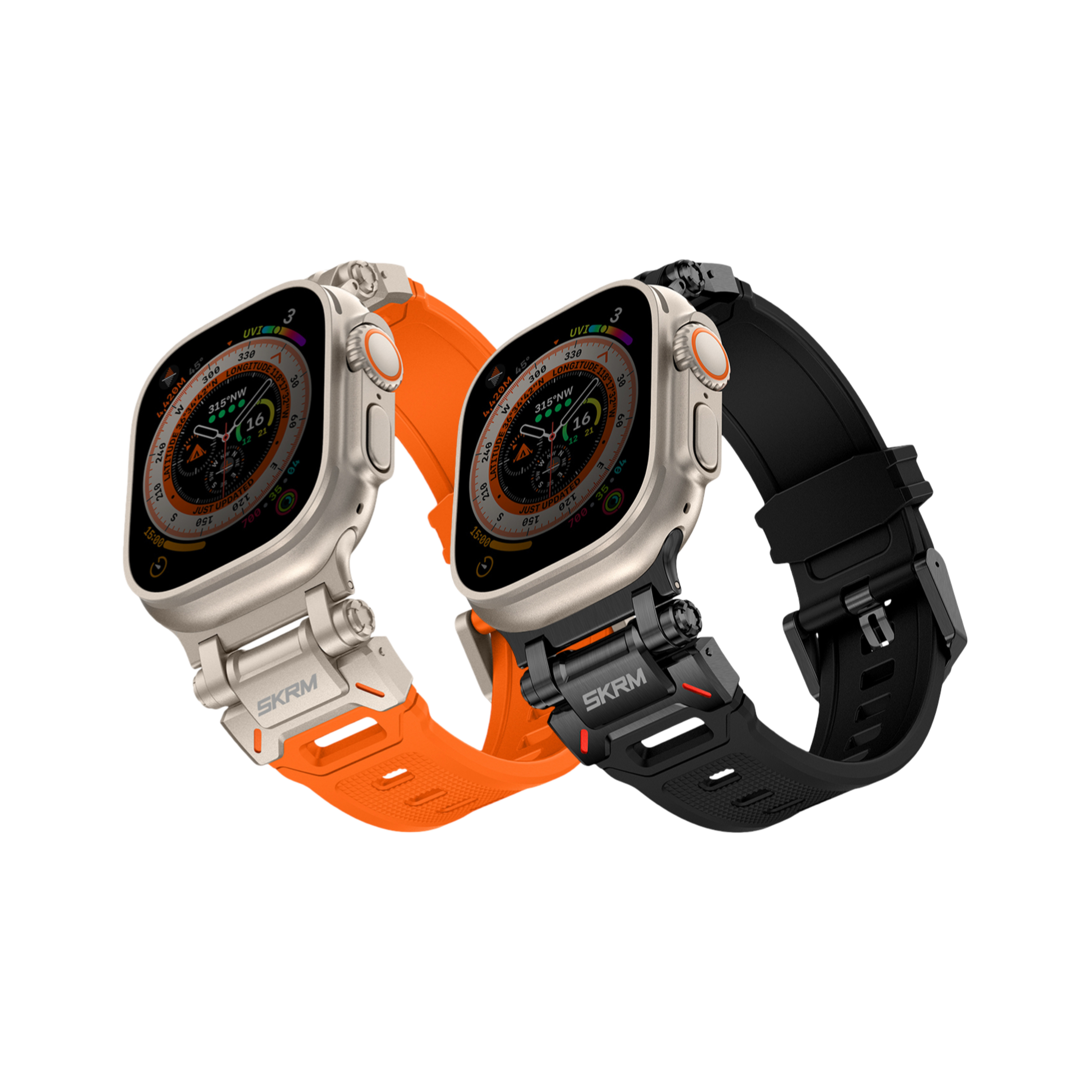 Skinarma Apple Watch 44/45/46/49mm TITON 不鏽鋼扣環防水錶帶