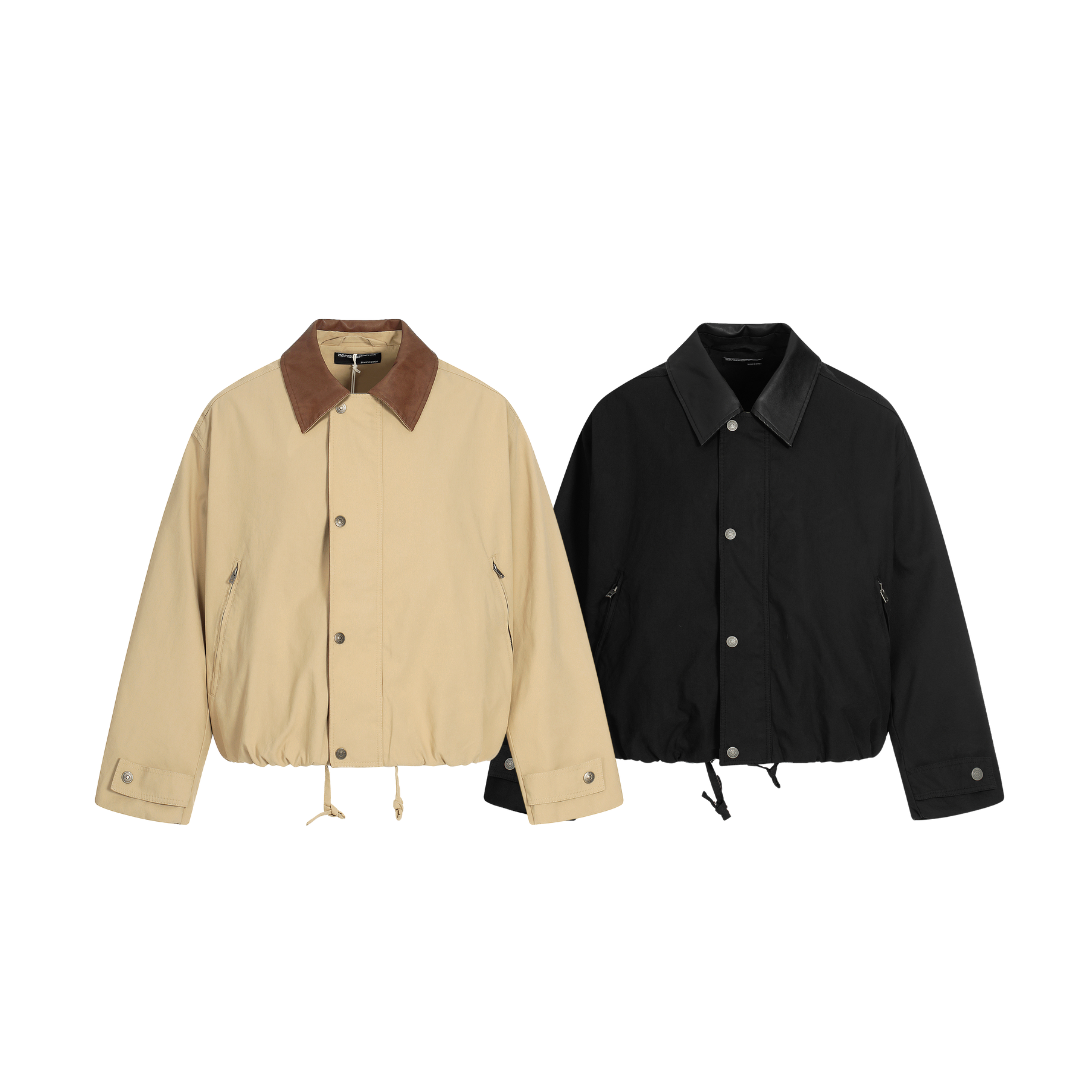 OurPick Cropped Barn Jacket 復古巴恩風寬短外套 2色