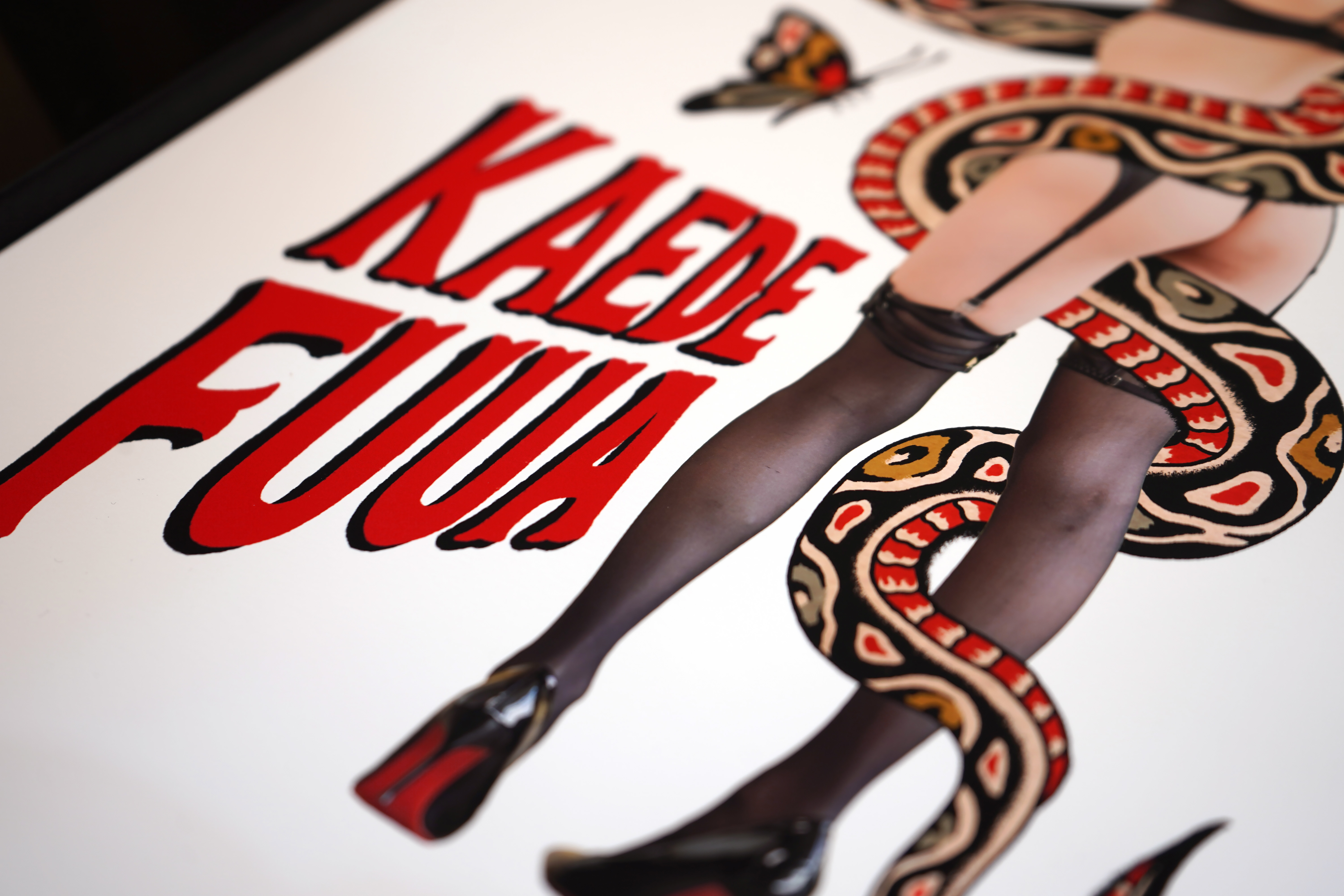 [限定商品] 1 FEB - STONEVIBE x DAVE & QUEENIE's TATTOO ART - EXCLSUIVE MERCHANDISE - FUUA KAEDE ART PRINT