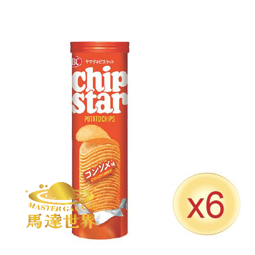 【六筒裝】CHIP STAR L 清湯口味薯片105g 最佳食用日期：2026/3
