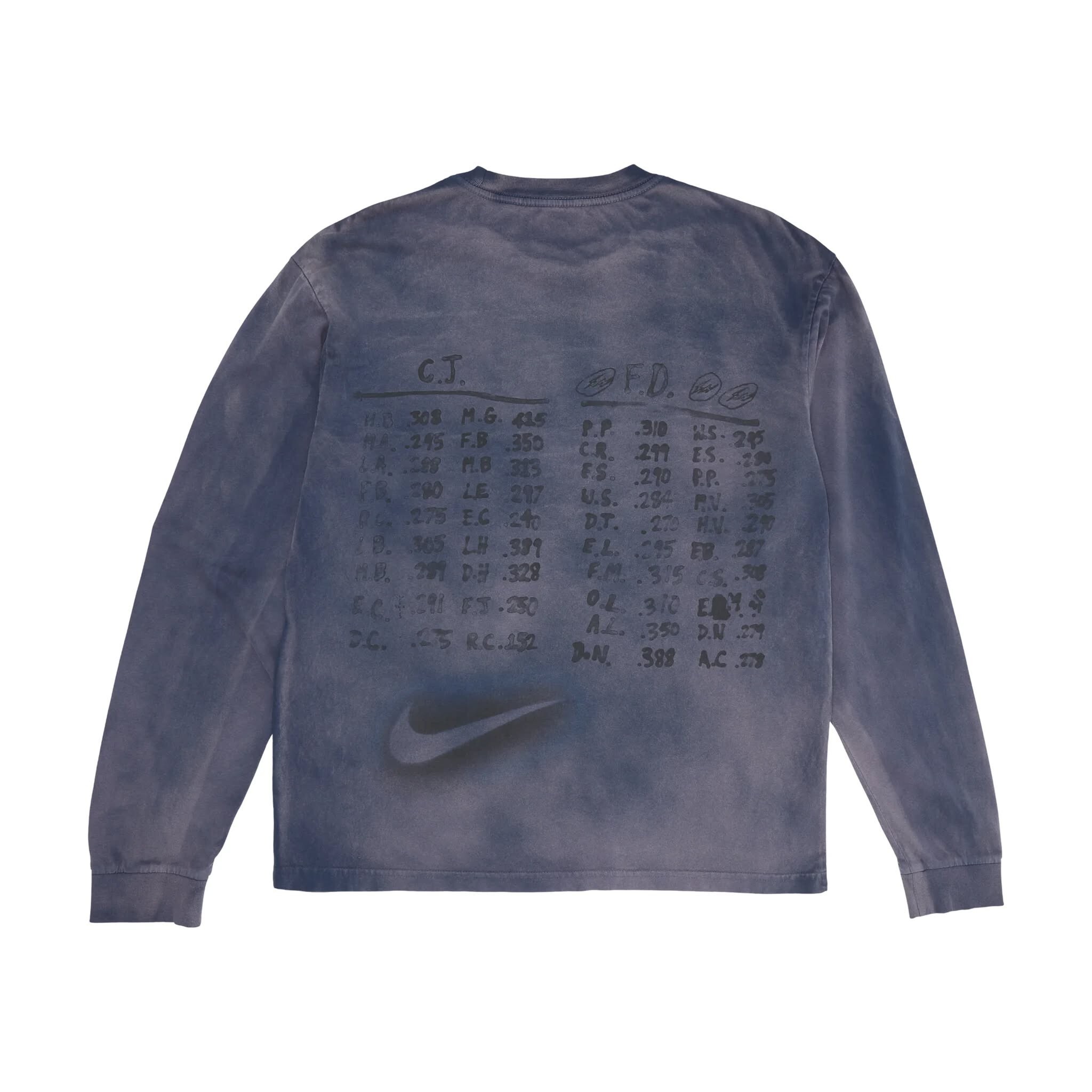 Travis Scott Cactus Jack x Fragment x Nike Houston To Ise Mie Longsleeve