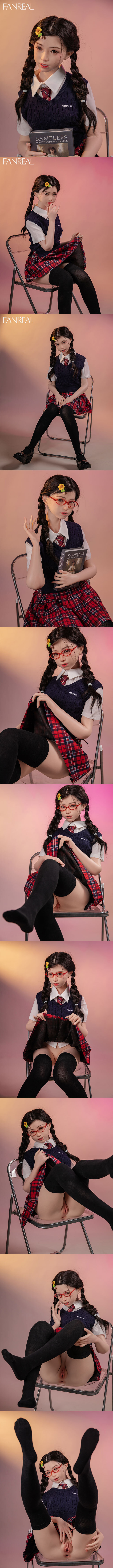 FANREAL 153cm B胸 Mo 擬真矽膠娃娃 silicone sex doll