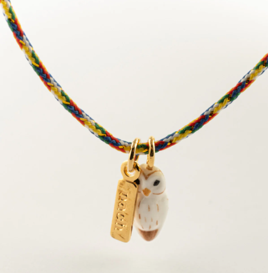 Nach 貓頭鷹多彩幸運繩手環