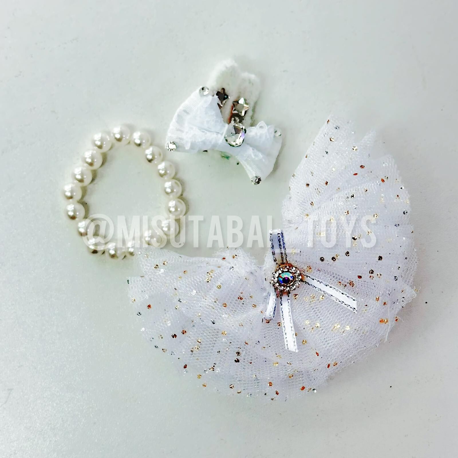 Mini Doll Outfit M36 - White Dress