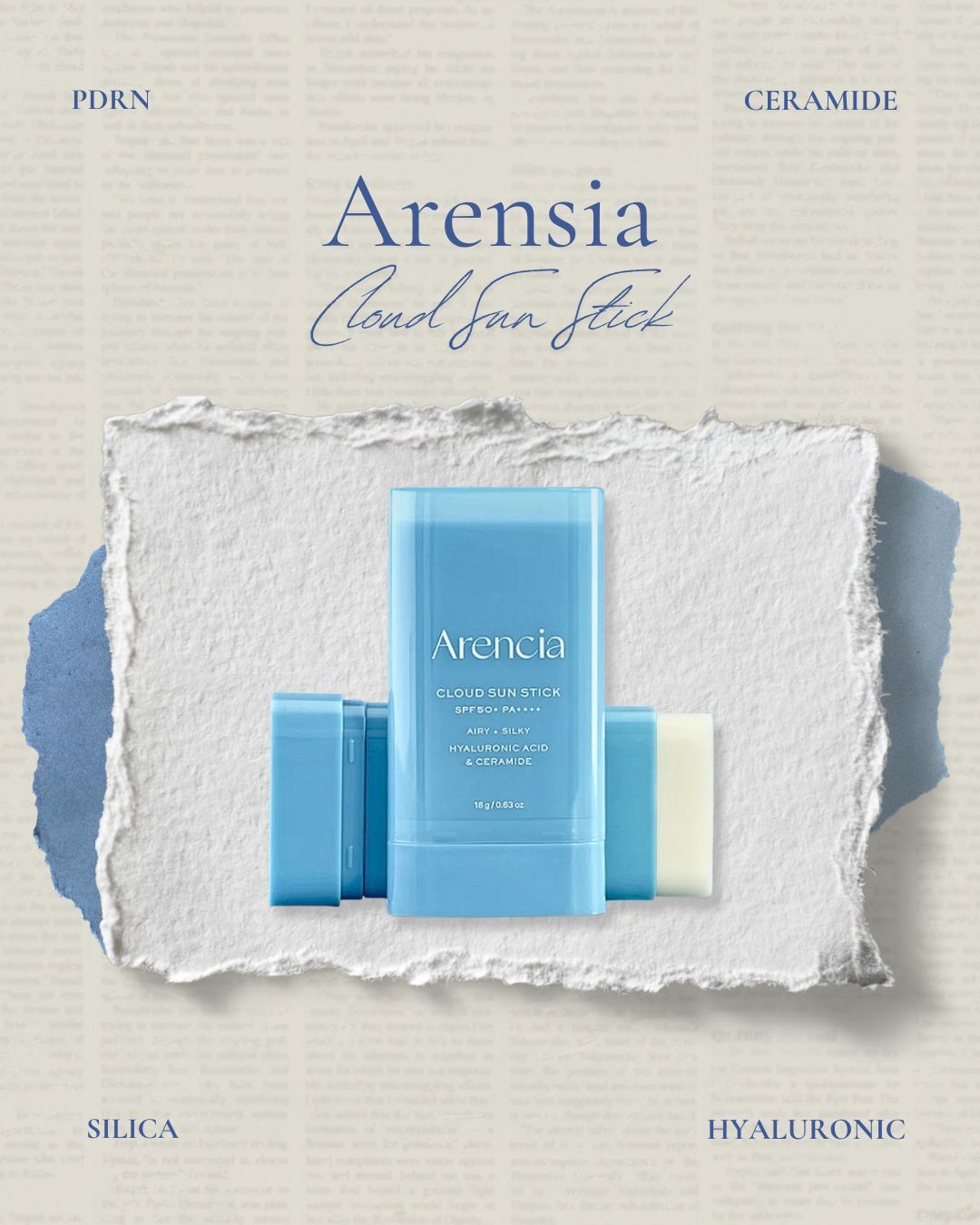 Arencia 雲感清爽防曬棒 18g