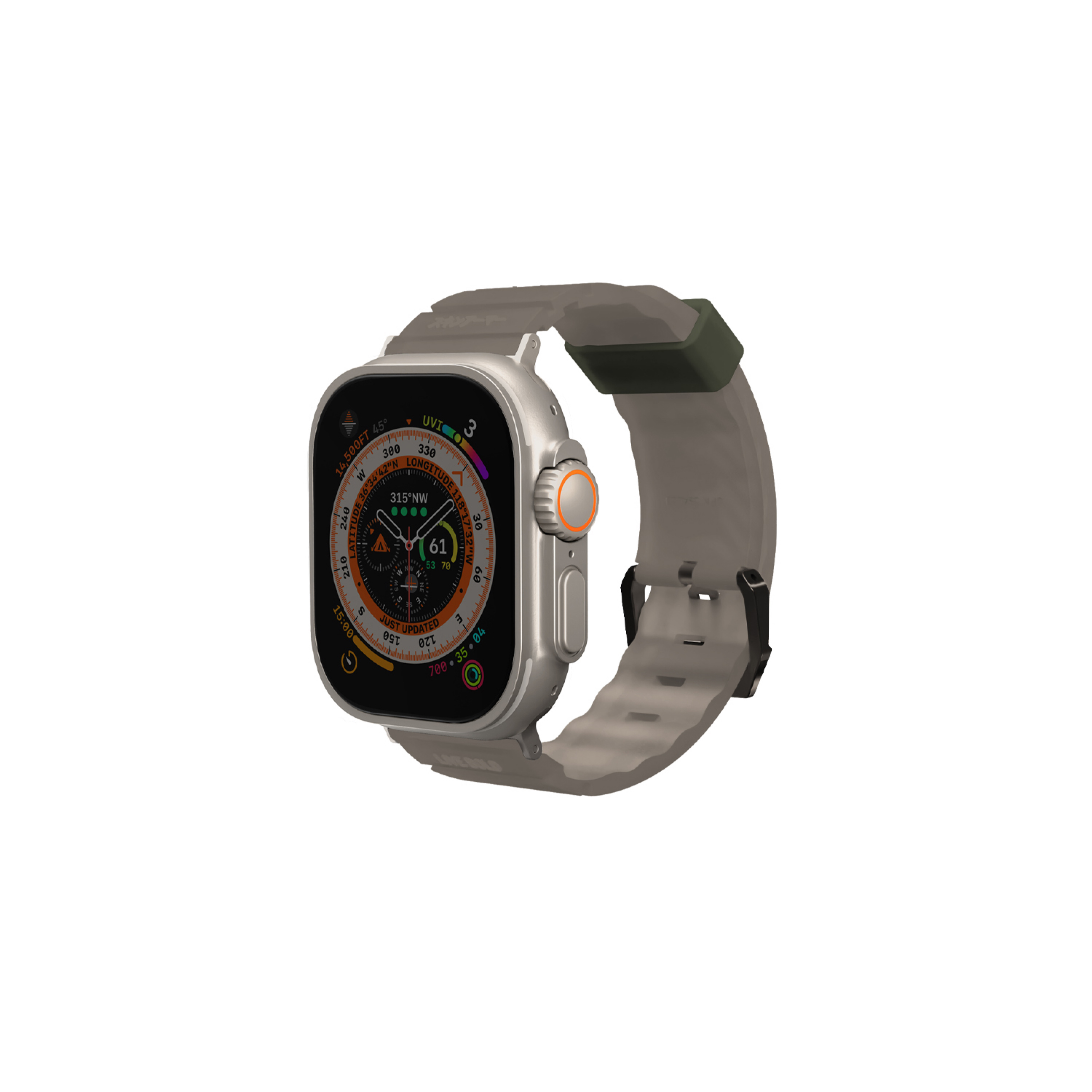 Skinarma Apple Watch 44/45/46/49mm SHOKKU 矽膠防水錶帶